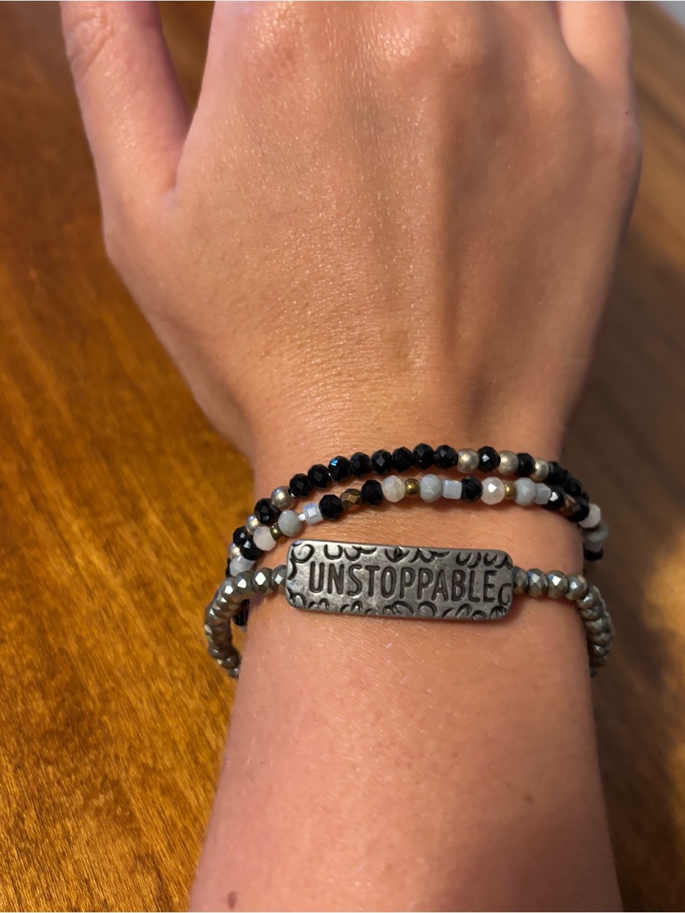 New! Unstoppable Beaded Bracelet Stack